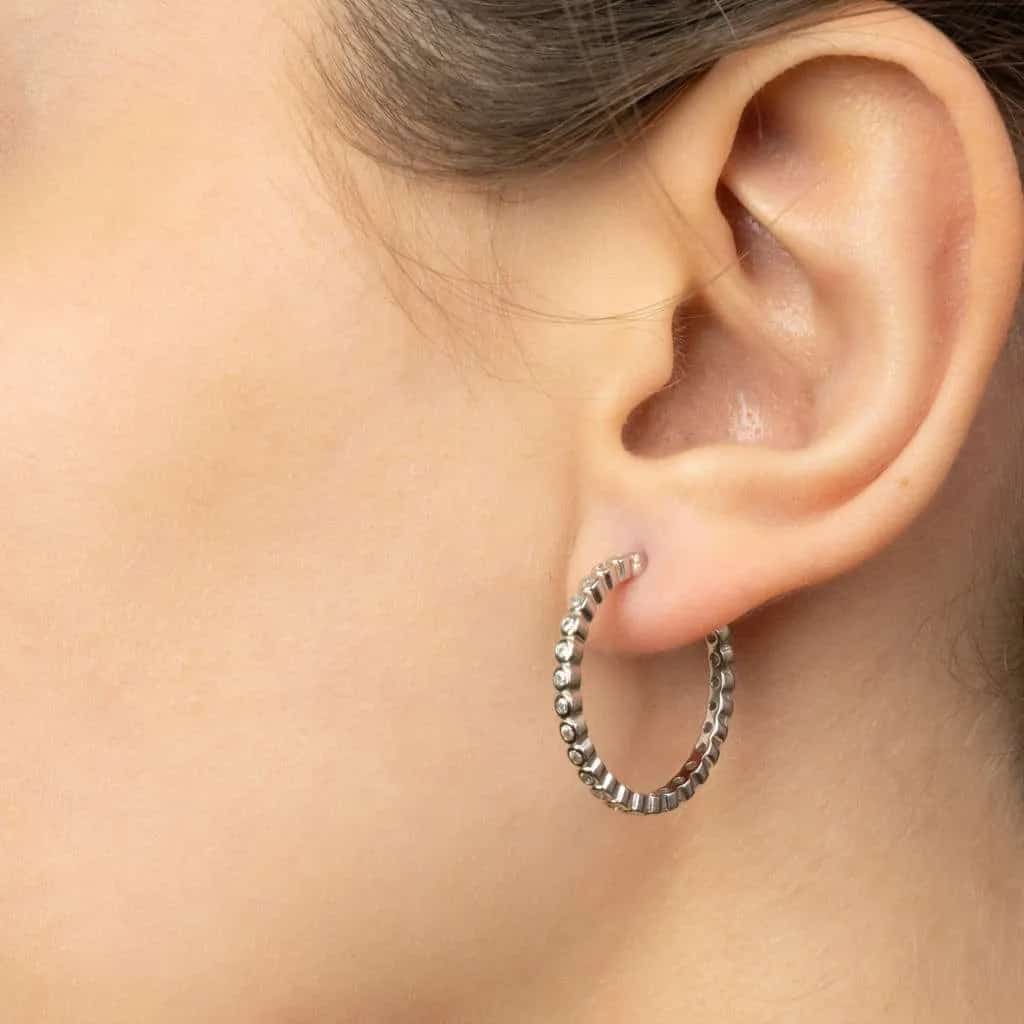 Silver Earrings SE672