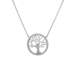 Серебряное колье SN81