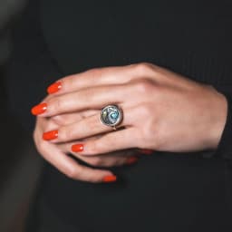 Серебряное кольцо SR129A
