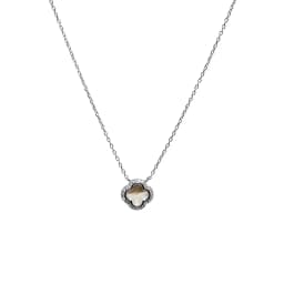 Серебряное колье SN121W