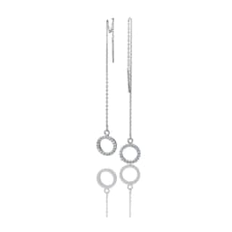 Серебряные серьги SE539