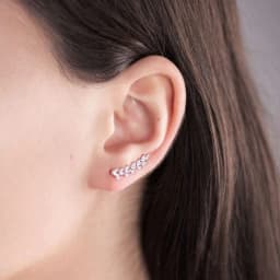Серебряные серьги SE544