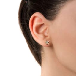 Серебряные серьги SE553YG
