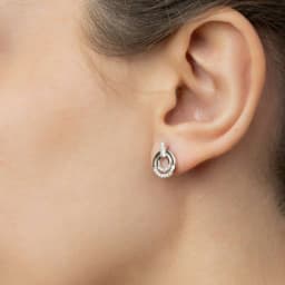 Silver Earrings SE669