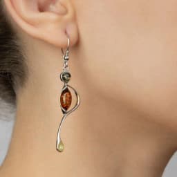Серебряные серьги SE677