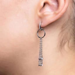 Серебряные серьги SE793
