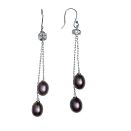Silver Earrings SE801BK