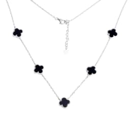Серебряное колье SN263BK