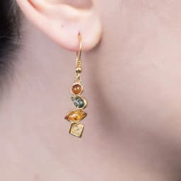 Серебряные серьги SE411GP