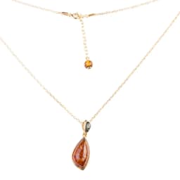 Серебряное колье SN-SP590GP