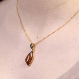 Серебряное колье SN-SP590GP