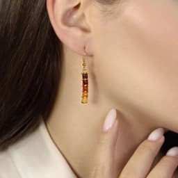 Silver Earrings SE399GP