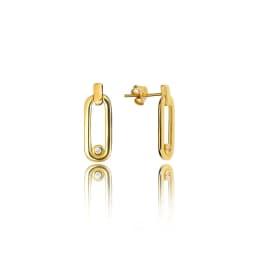 Серебряные серьги SE860GP