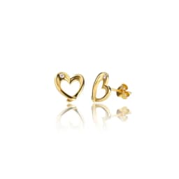 Silver Earrings SE859GP