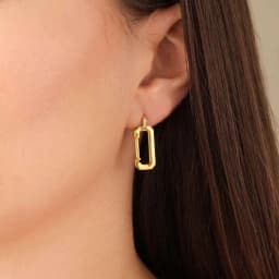 Silver Earrings SE872YG