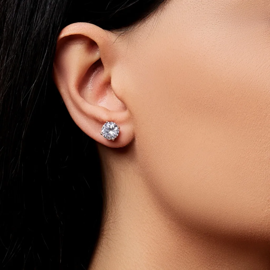 Серебряные серьги SE215PR8W