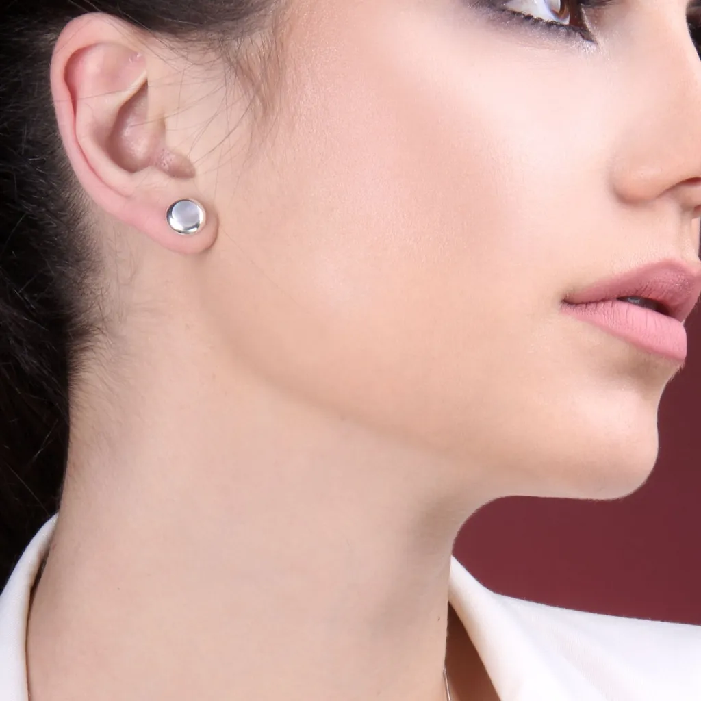 Серебряные серьги SE250W