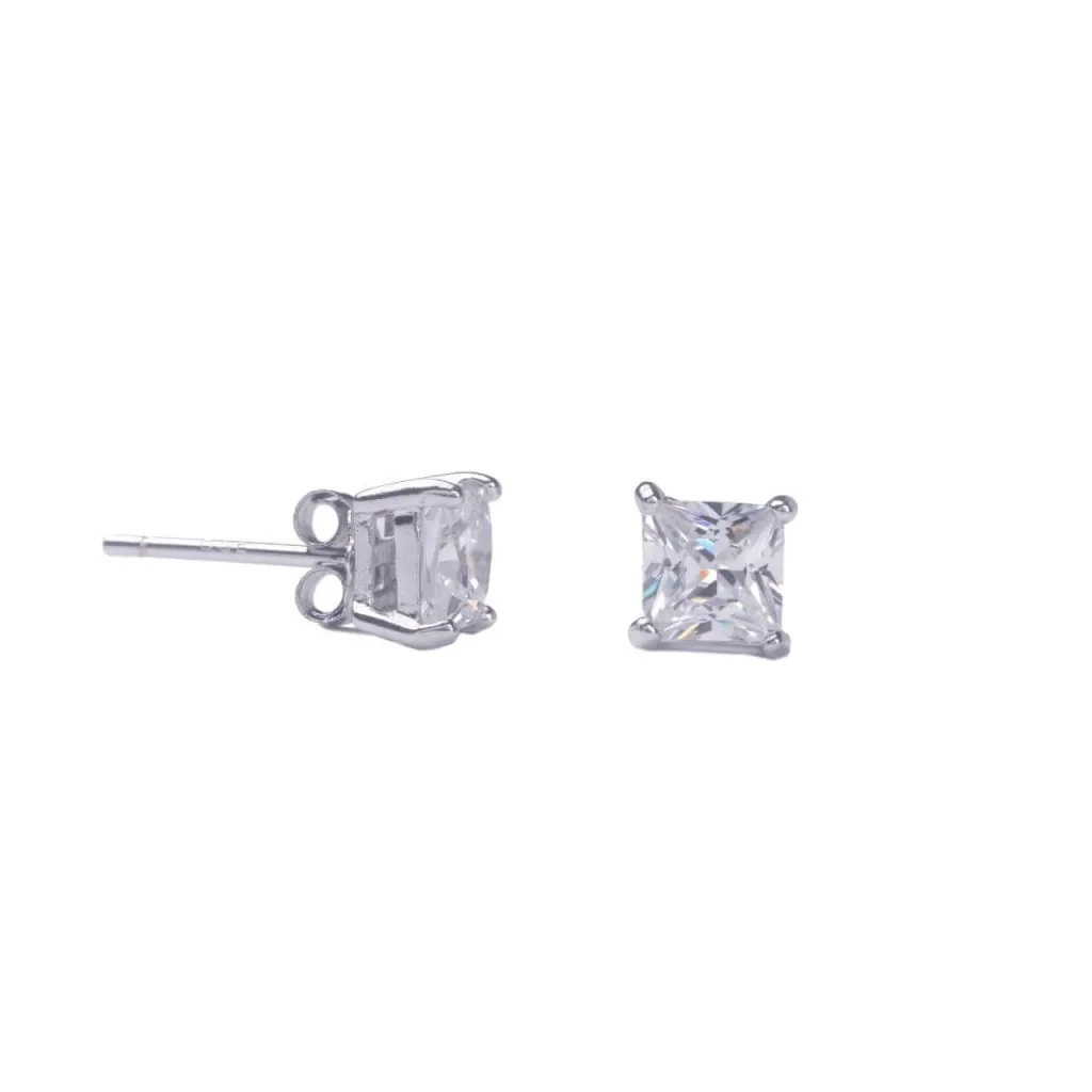 Silver Earrings SE215SQ5W