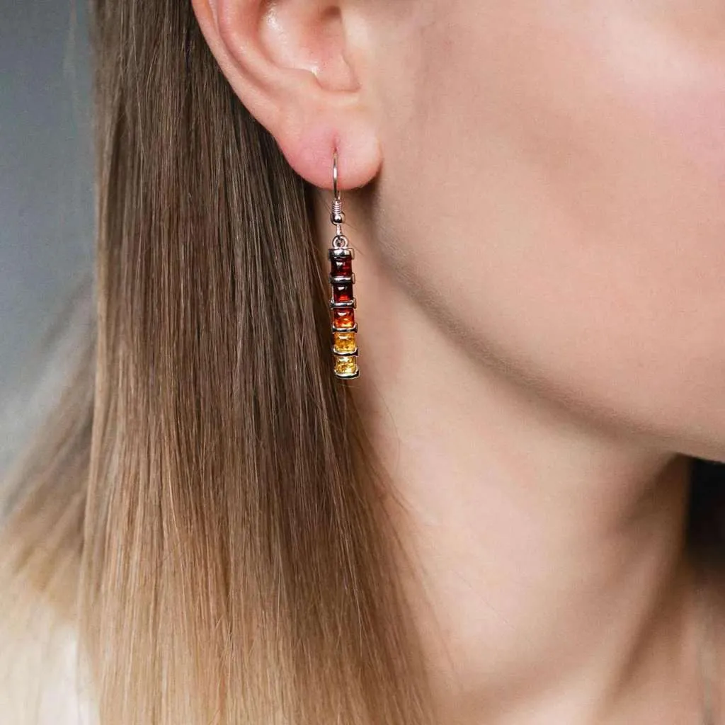 Серебряные серьги SE399
