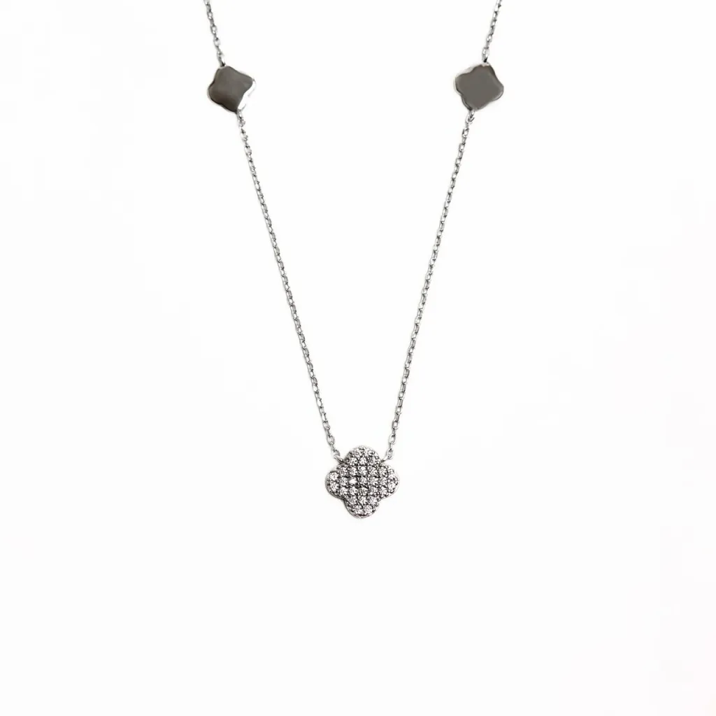 Серебряное колье SN120