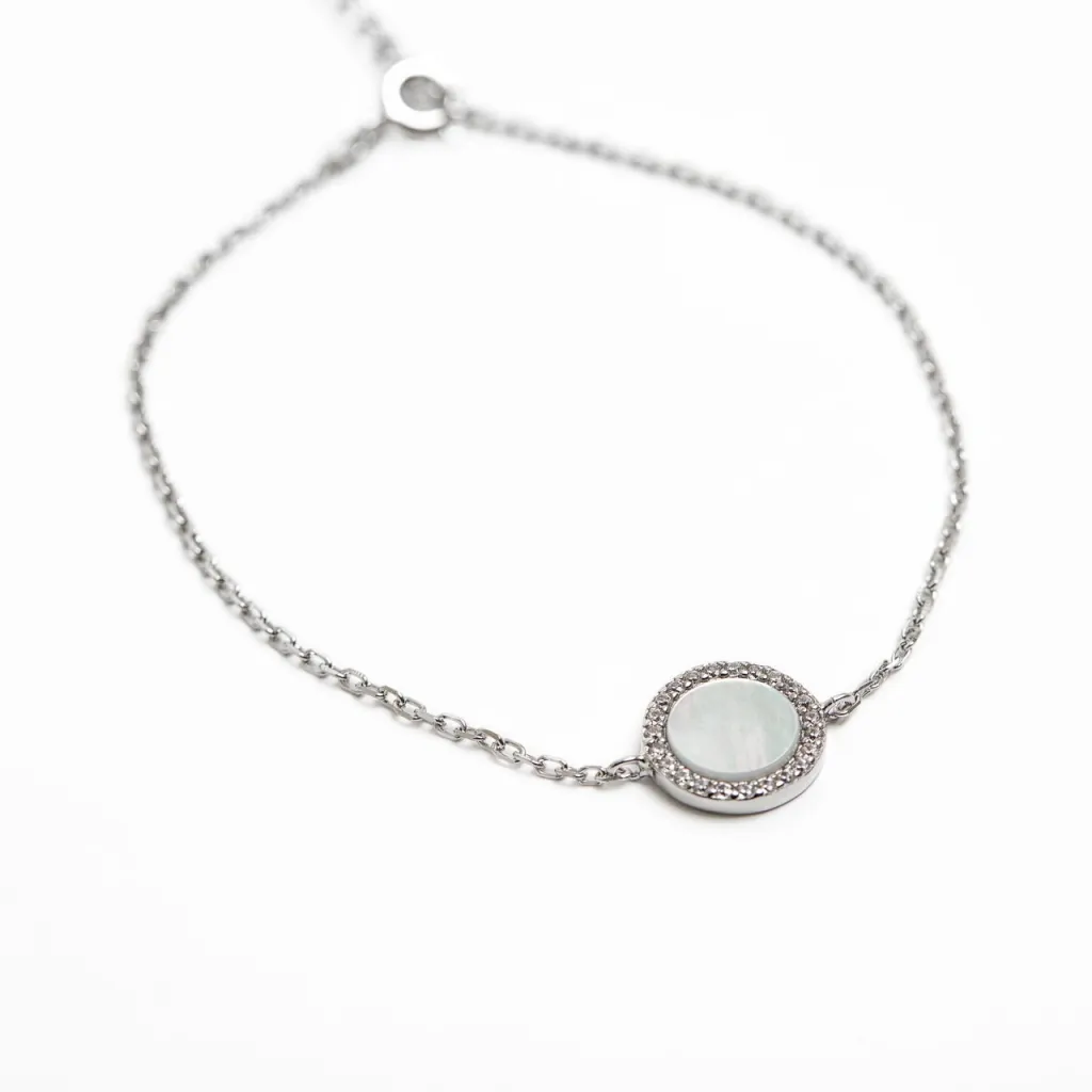 Серебряный браслет SB163