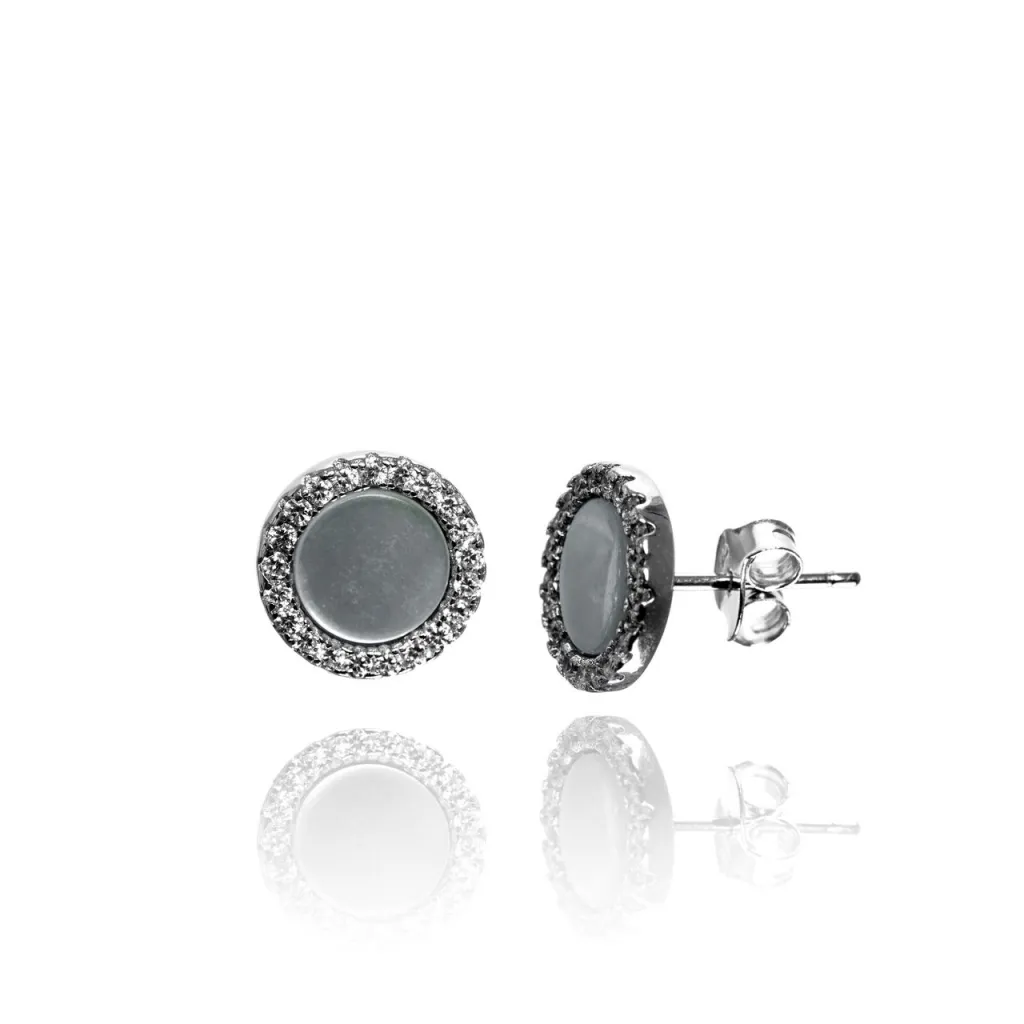Серебряные серьги SE464