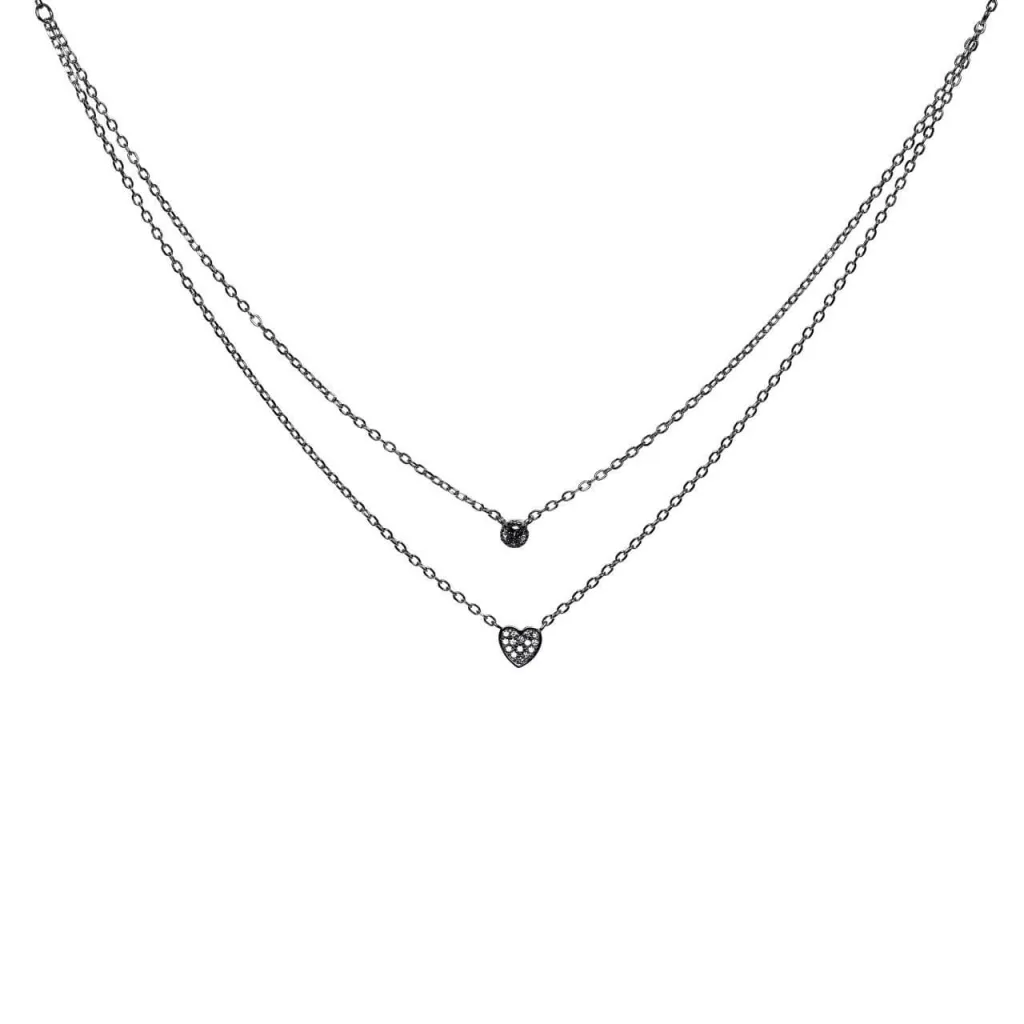 Серебряное колье SN132
