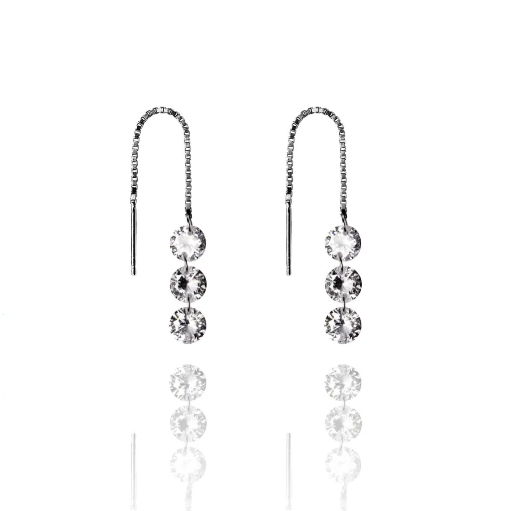 Silver Earrings SE474