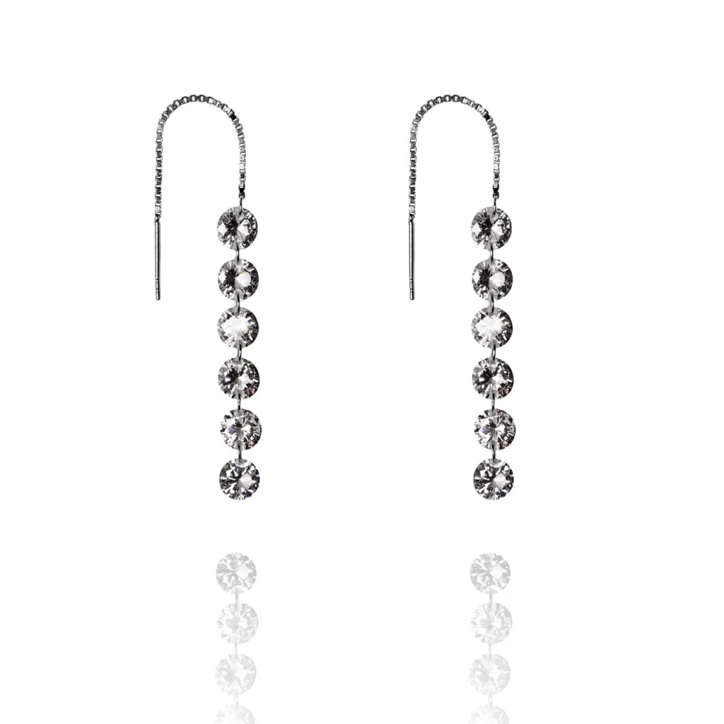 Silver Earrings SE475