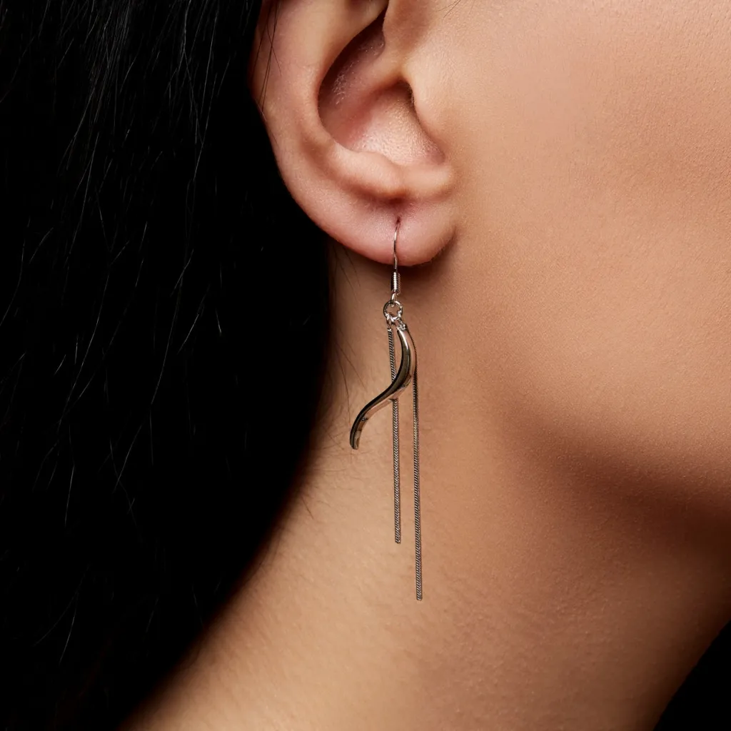 Silver Earrings SE477