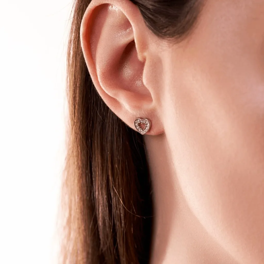 Серебряные серьги SE508