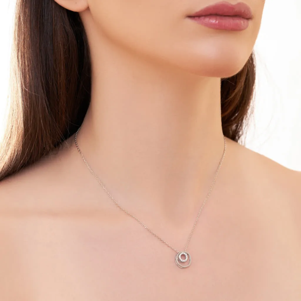 Silver Necklace SN158