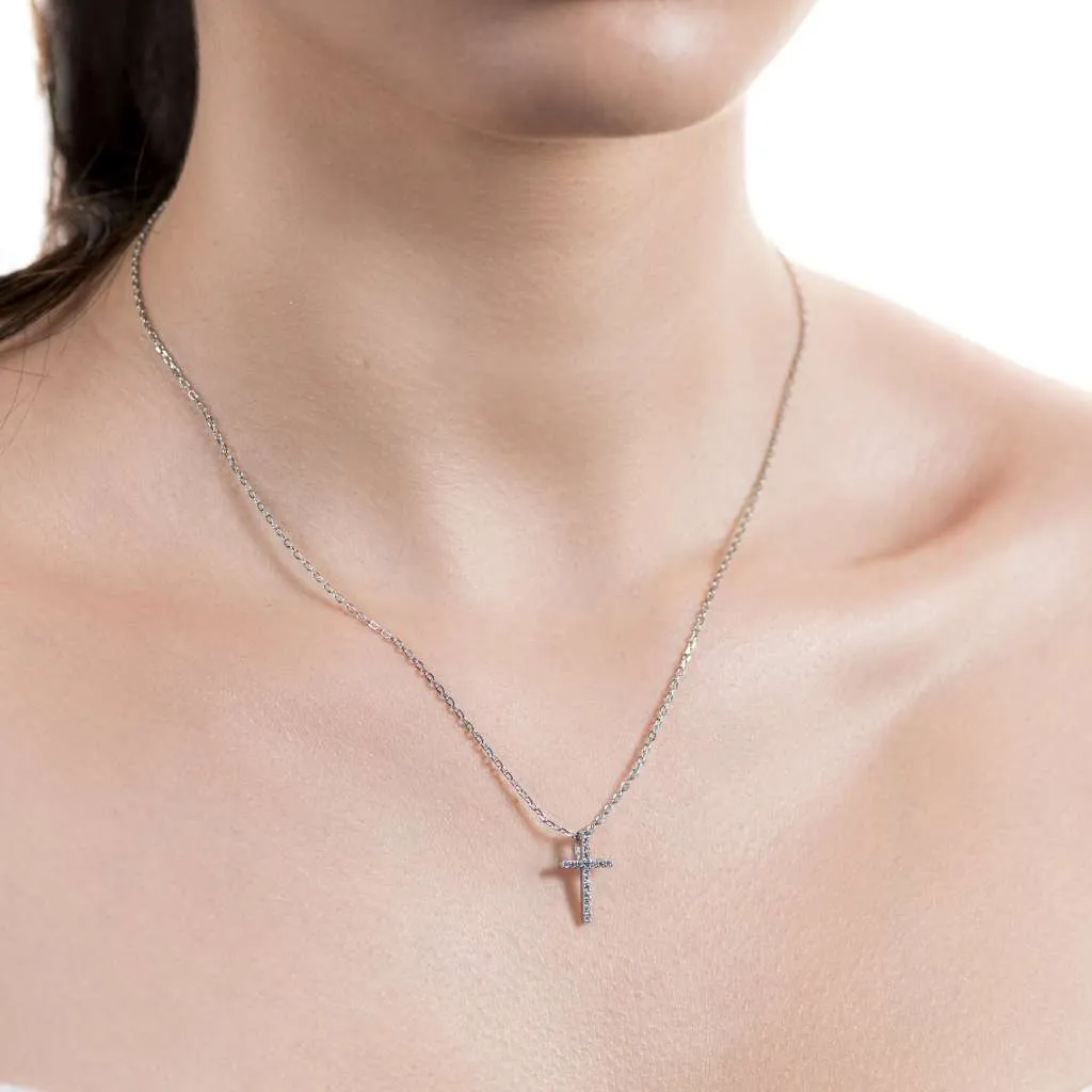 Серебряное колье SN173