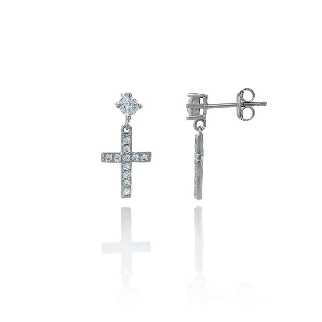 Silver Earrings SE541