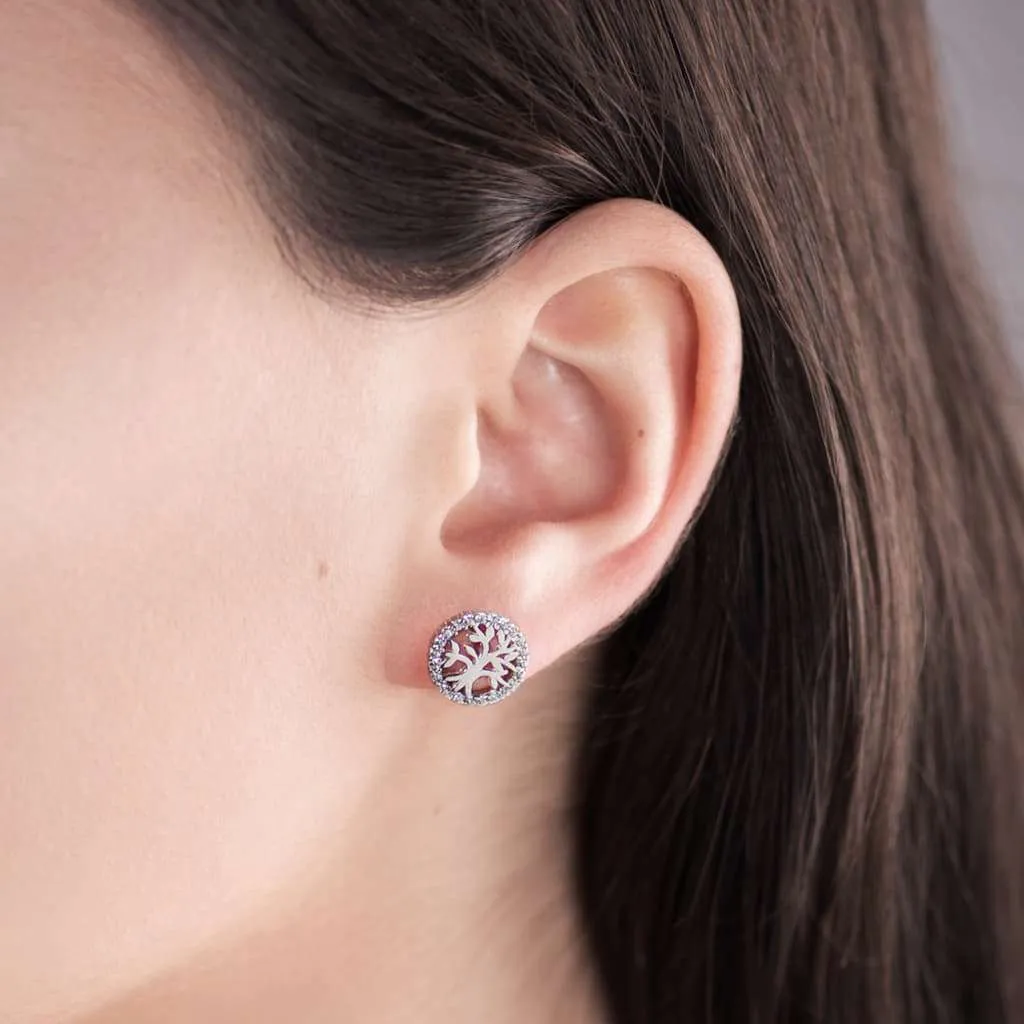 Silver Earrings SE545