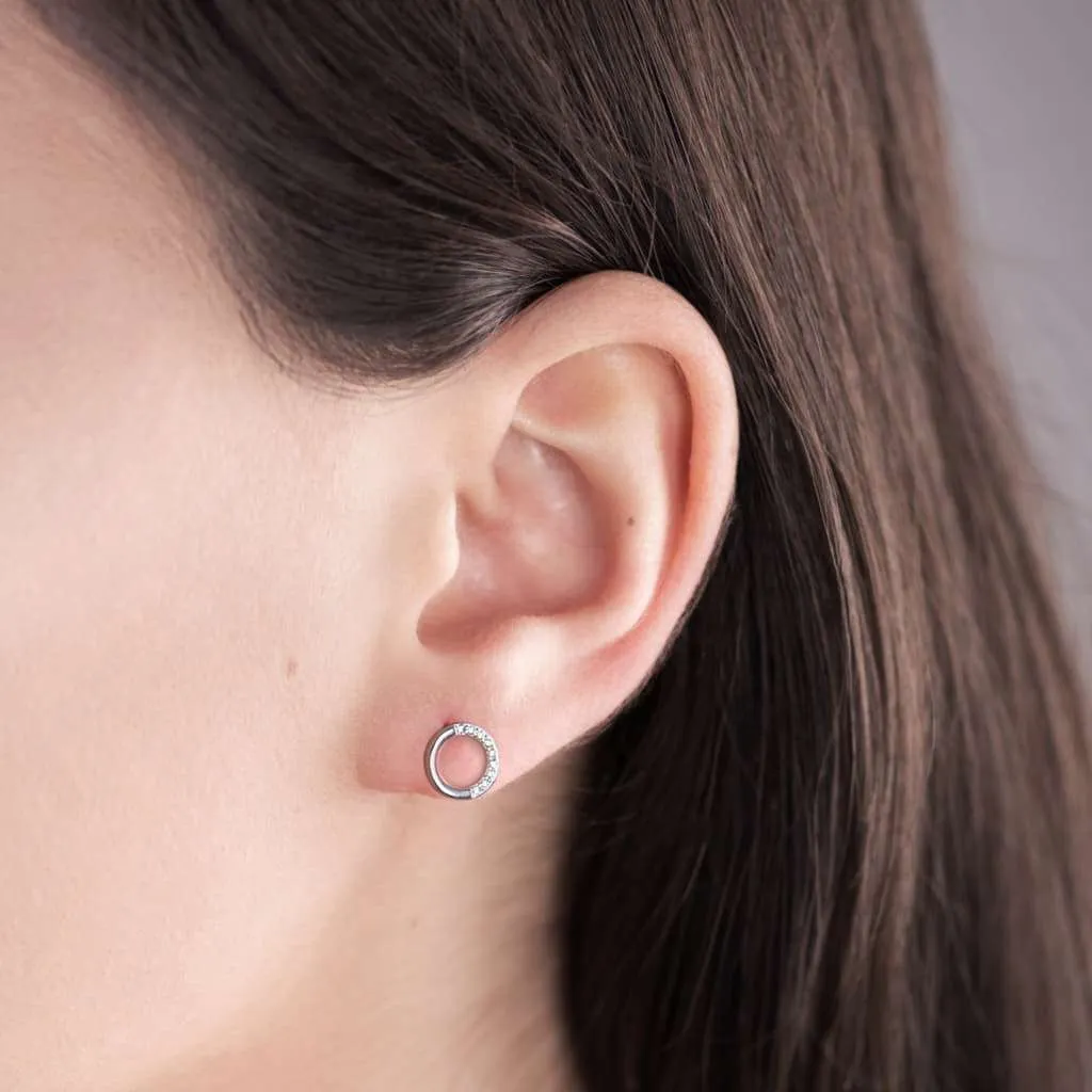 Silver Earrings SE547