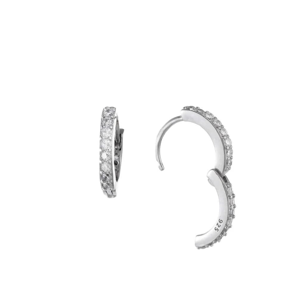 Серебряные серьги SE554