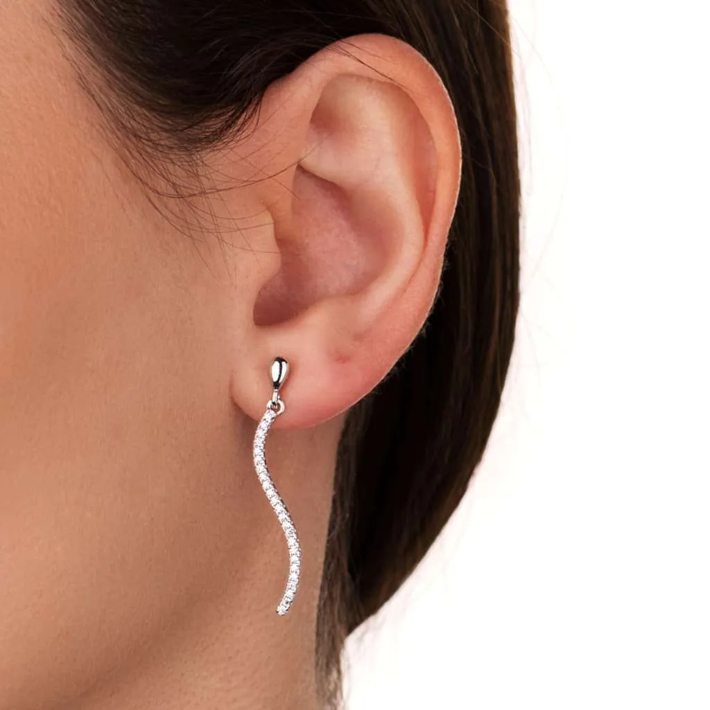 Silver Earrings SE563