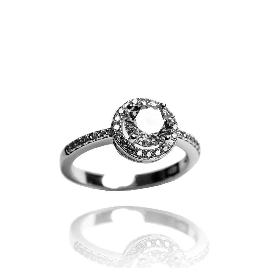 Silver Ring SR131RD6W