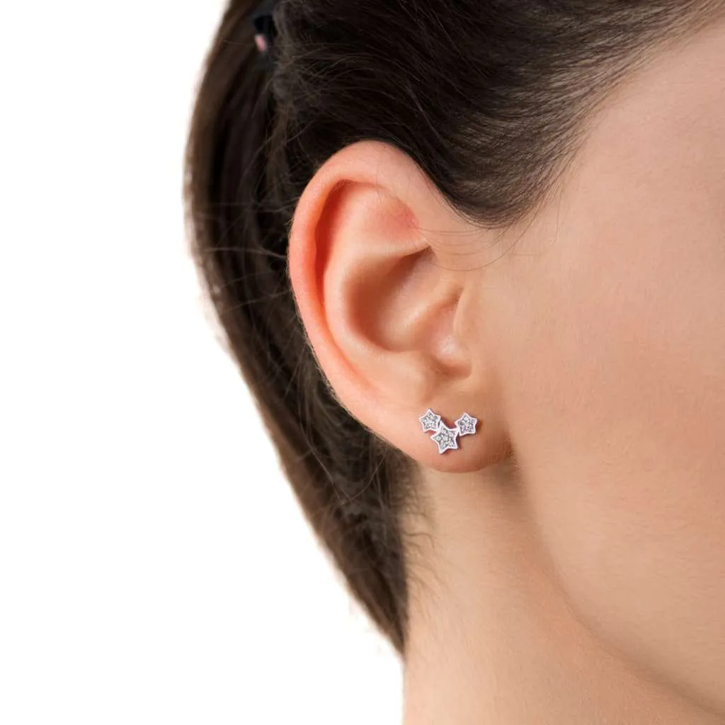 Silver Earrings SE573