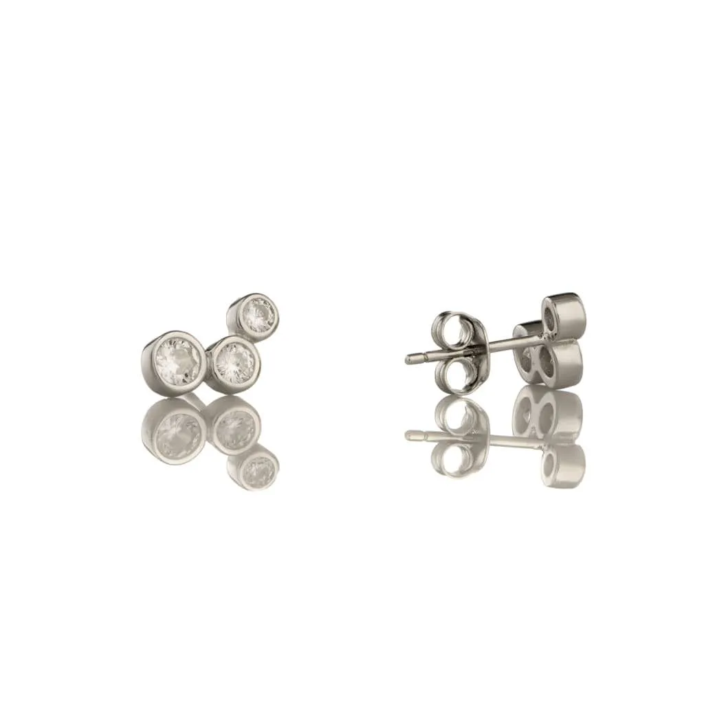 Серебряные серьги SE575