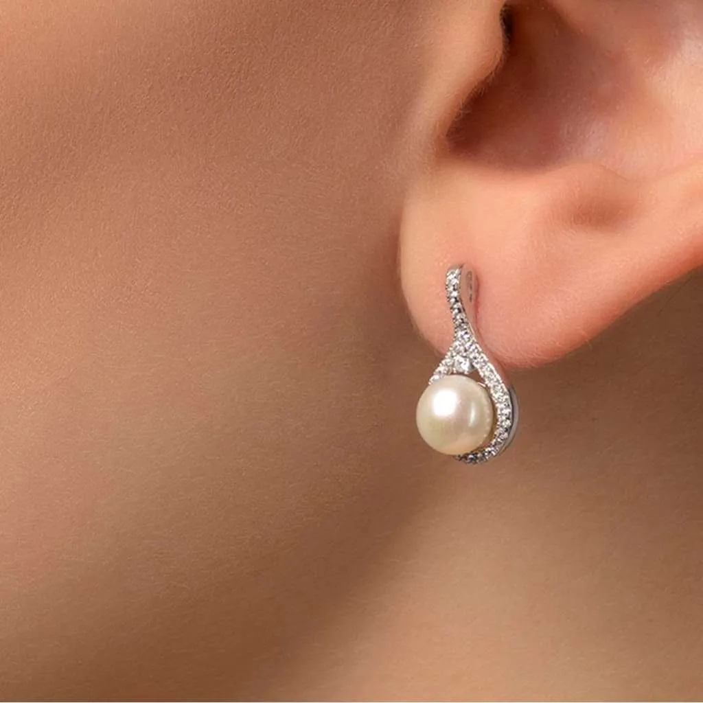 Silver Earrings SE653
