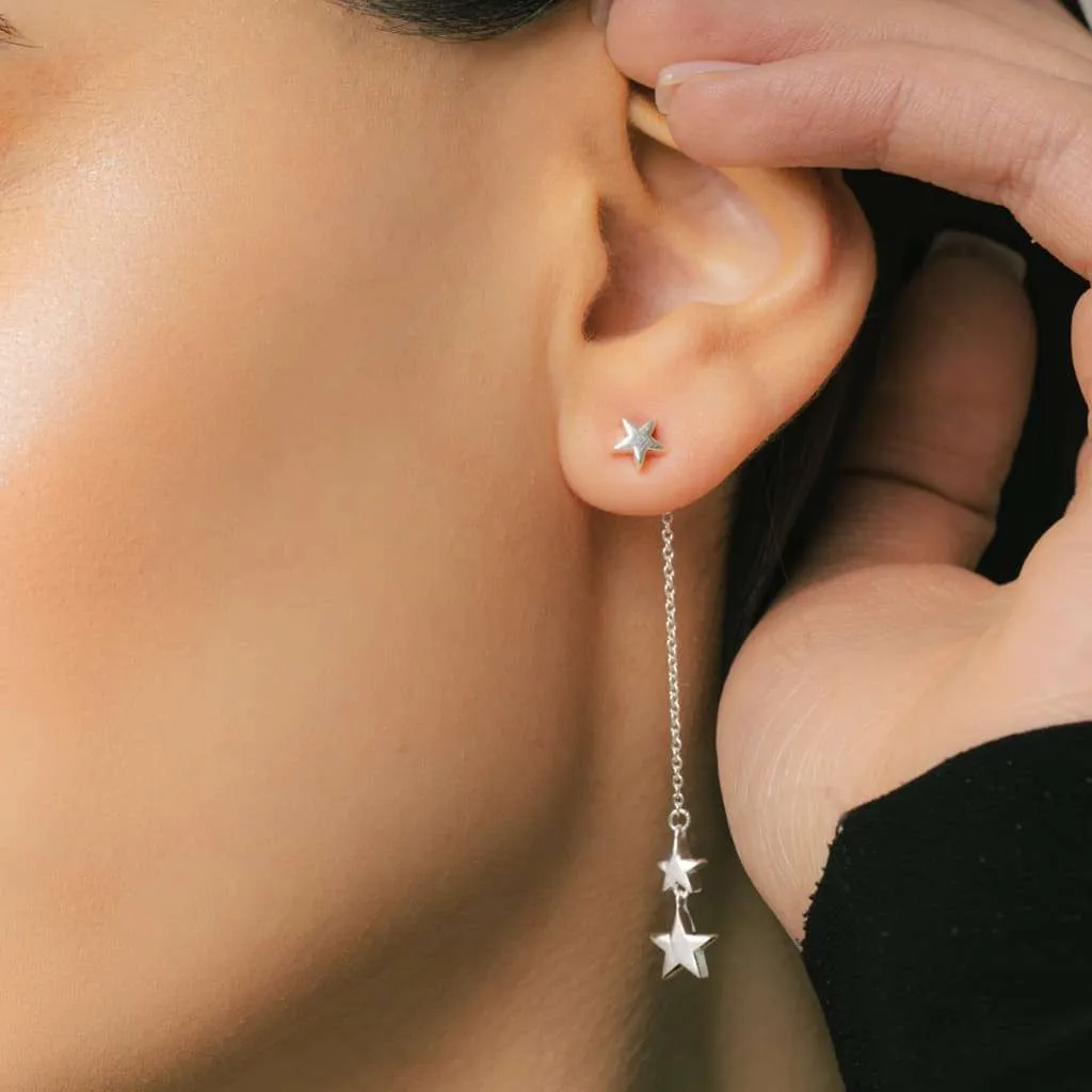 Silver Earrings SE661