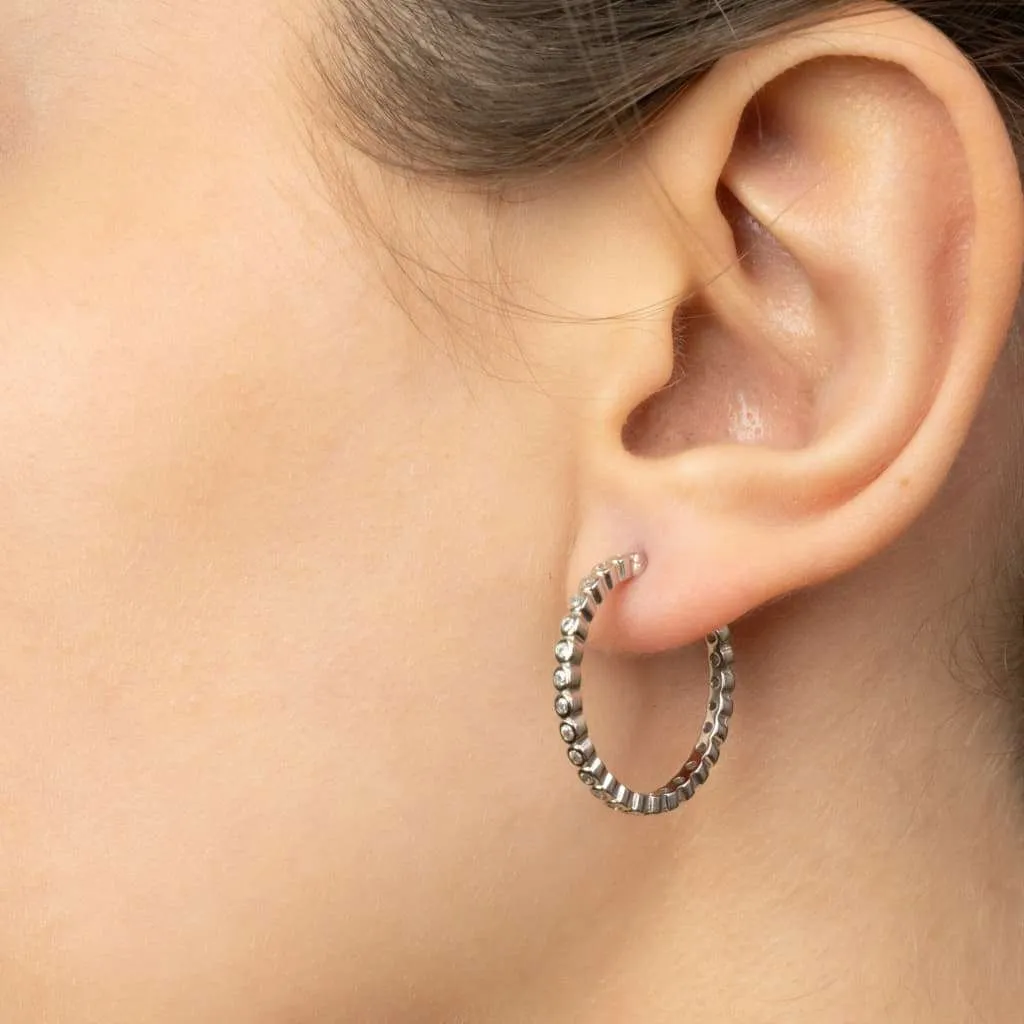 Silver Earrings SE672