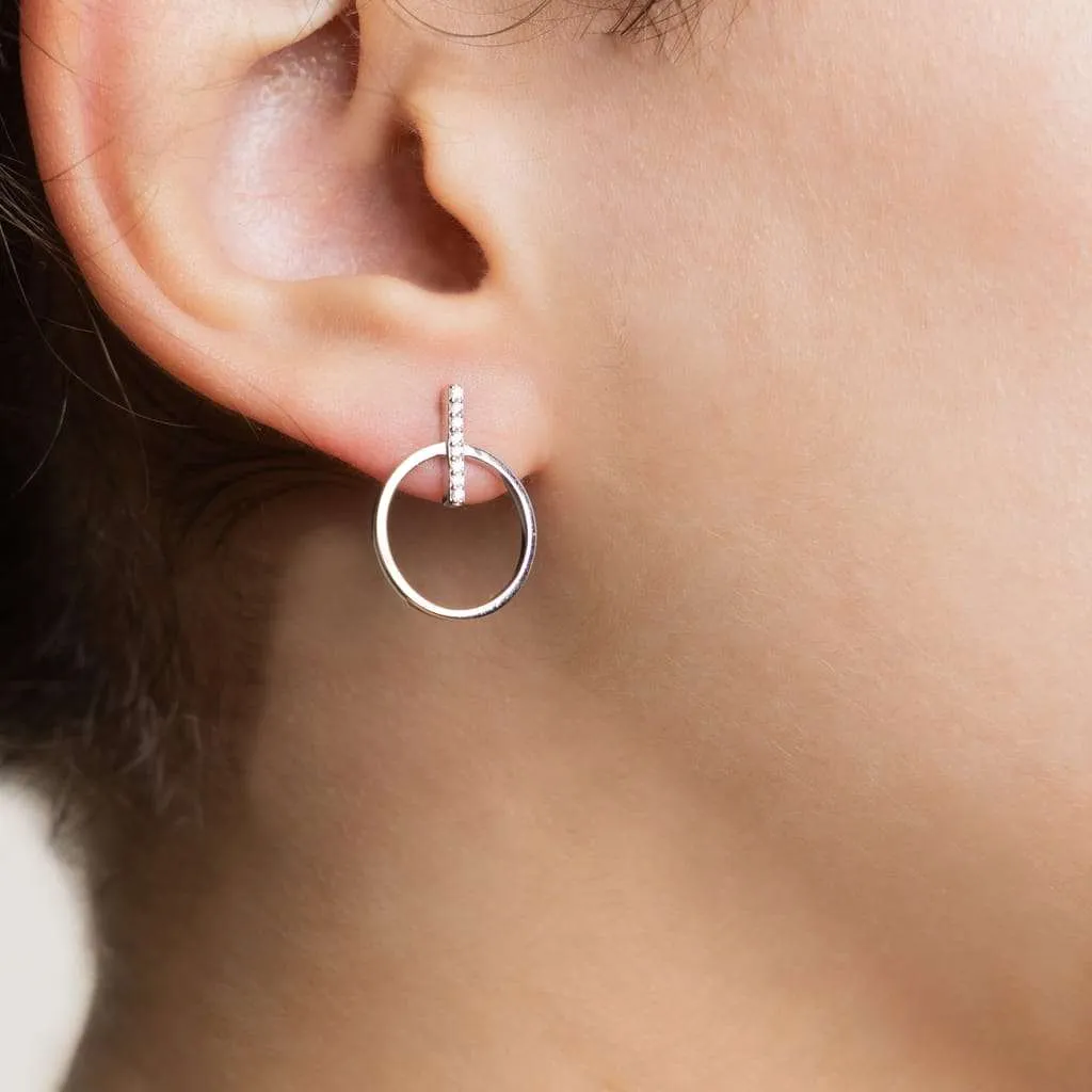 Silver Earrings SE729
