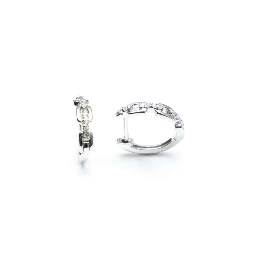 Silver Earrings SE733
