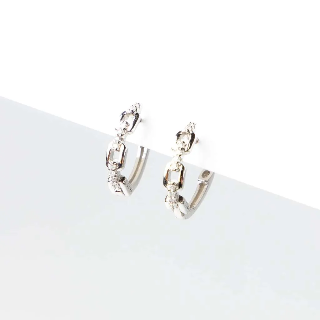 Silver Earrings SE733