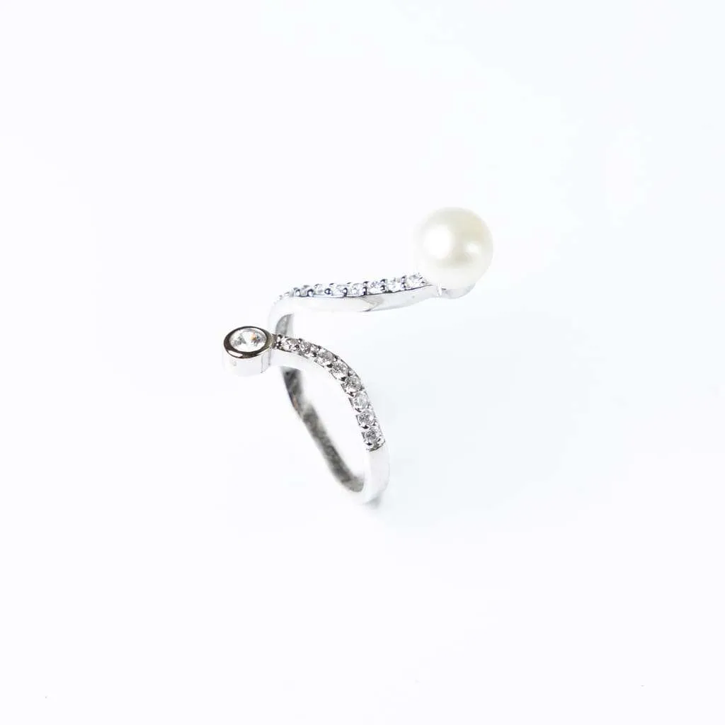 Серебряное кольцо SR165