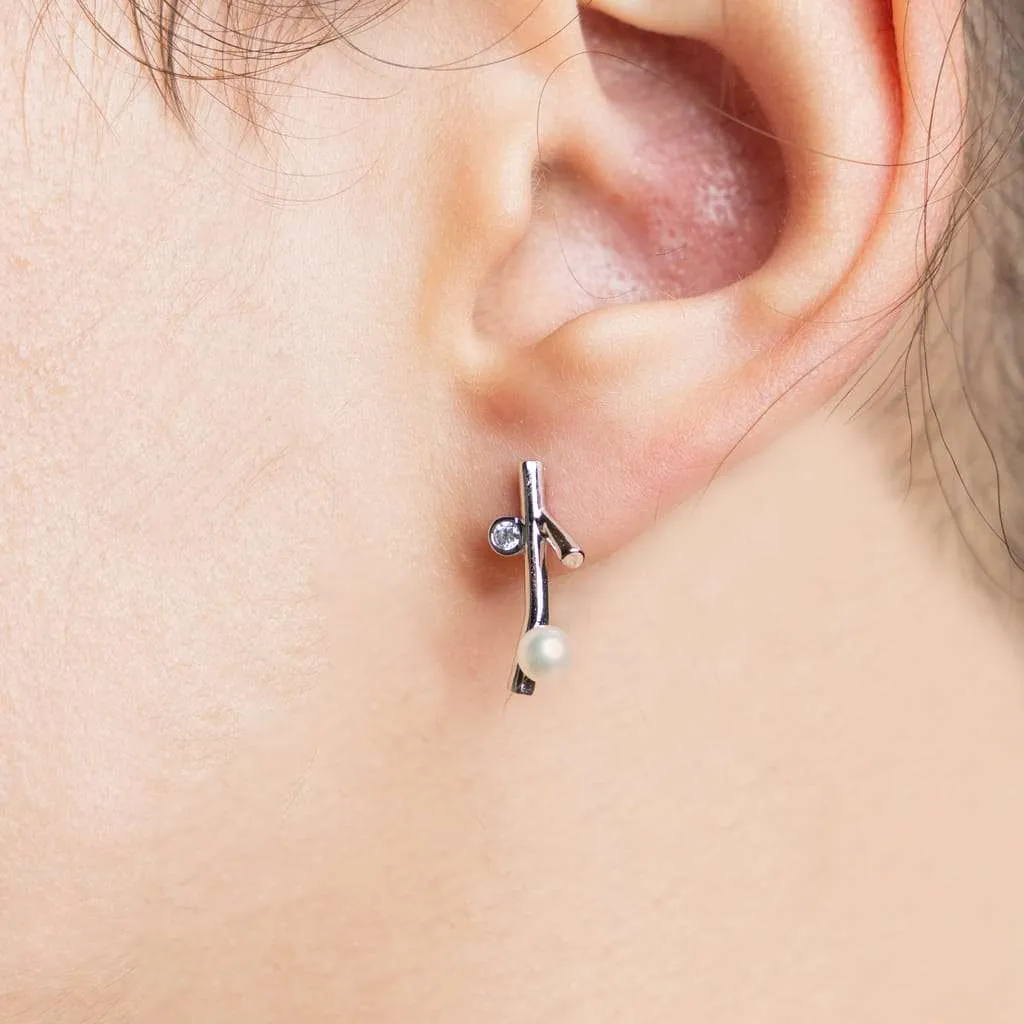 Silver Earrings SE736