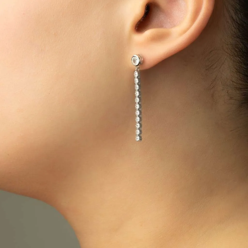 Silver Earrings SE743
